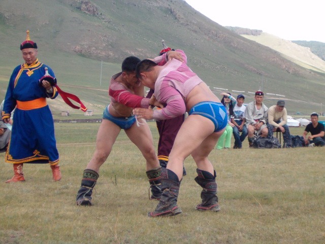 Luchador-mongol